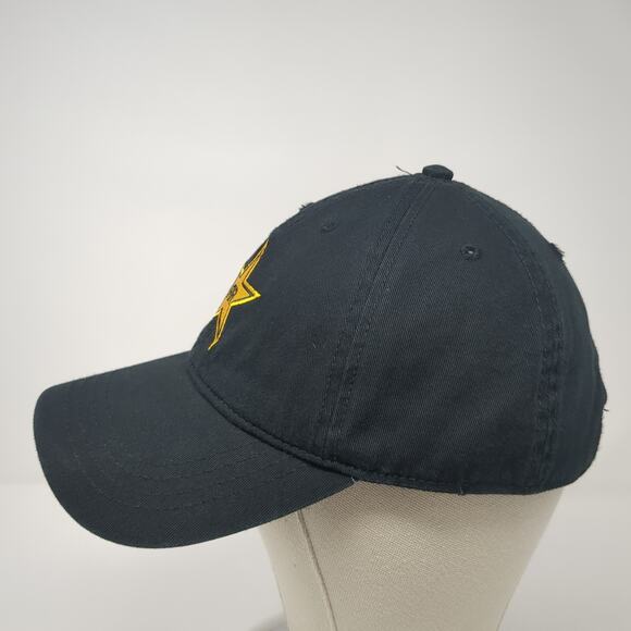 Rockstar Energy Drink Logo Slideback Hat Black One Size Cap America - Picture 3 of 8